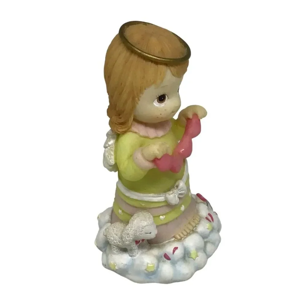 Whispers Heaven Friendship Starts Loving Hearts Figurine Angel Valentine Love